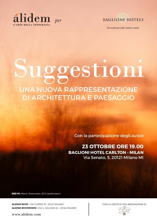 SUGGESTIONI - ALIDEM PER BAGLIONI HOTELS