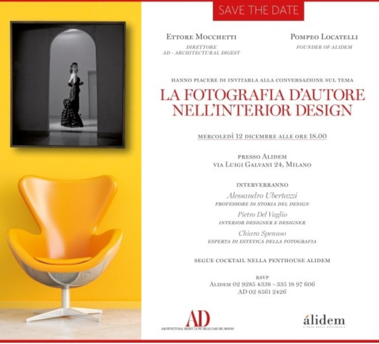 LA FOTOGRAFIA D'AUTORE NELL'INTERIOR DESIGN